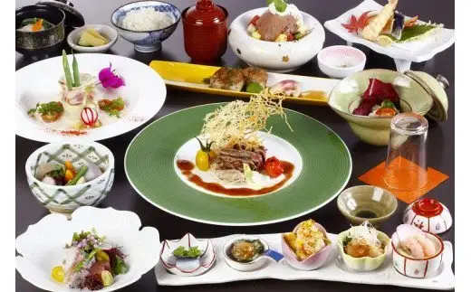 S087-004_福伸 はなれ利久 15.000円分 お食事券 お食事チケット / 福伸 はなれ利久 お食事券 チケット