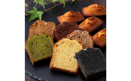 パウンドケーキ6枚とフィナンシェ6個詰合せ AEK0006