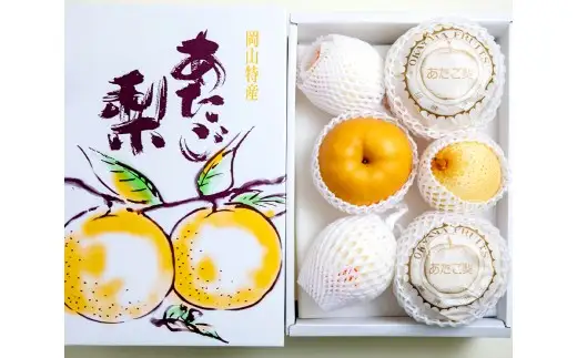 あたご梨・鴨梨（ヤーリー）詰合せ 合計約4kg 家庭用 なし 梨 愛宕梨 ナシ 果物 フルーツ 果実 岡山県 倉敷市【2026年11月下旬～12月下旬迄順次発送予定】