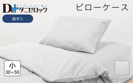 防ダニ 枕カバー 小 30×50cm【クラウド】