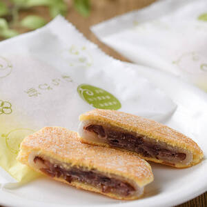 餡餅サンド わらび野 (計10個) 餅 粒あん 小豆 スイーツ お菓子 おやつ 和菓子 個包装 常温 土産 【opbj005】【お菓子のウメダ】