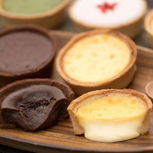 こくとろ～り チーズタルト (合計10個・5種) タルト スイーツ 菓子 焼き菓子 洋菓子 おやつ 詰め合わせ チーズ チョコ 抹茶 イチゴ 苺 ゴルゴンゾーラ【opbt017】【古川製菓】