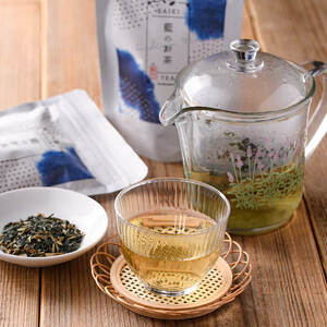 藍のお茶 ティーパック (計60g・1.5g×20個×2袋) お茶 藍 ティーバッグ 茶 常温 飲み物 【opby016】【尺間嶽酒店】