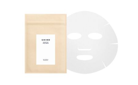 【SHIRO】 ラワンぶきフェイスマスク(3枚入り)　《足寄町》 整肌 センシティブ [BEAX007]