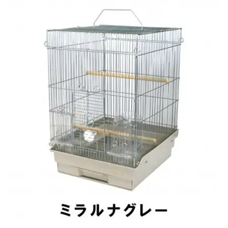 HOEIの鳥かご　小鳥用手のりケージ　35手のりG　ミラルナグレー【1664032】