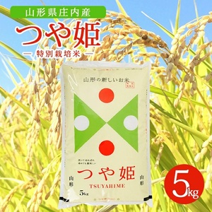 SA2943　令和7年産【精米】特別栽培米 つや姫　5kg×1袋  AK