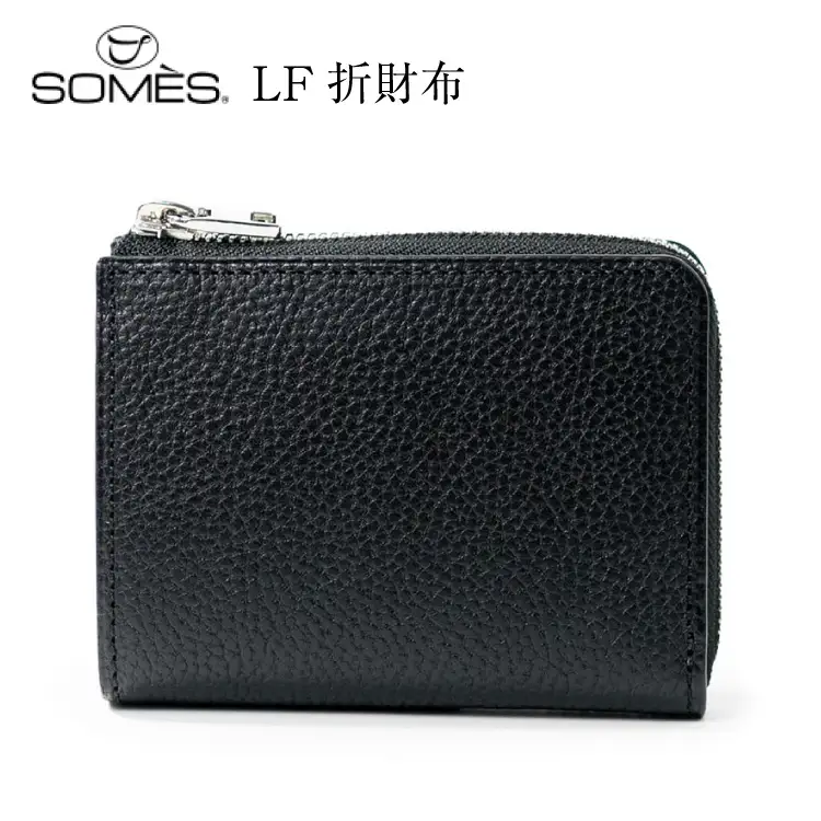 SOMES GL-02 LF札入れ ブラック 財布 [ソメスサドル 北海道 砂川市 12260875]  