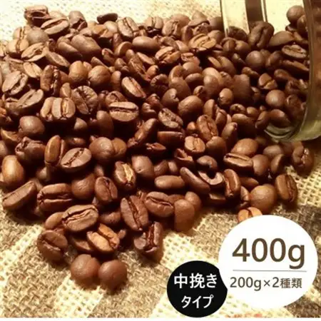 発送当日珈琲豆焙煎!スペシャルティ珈琲豆200g×2種類(中挽き)【1605096】