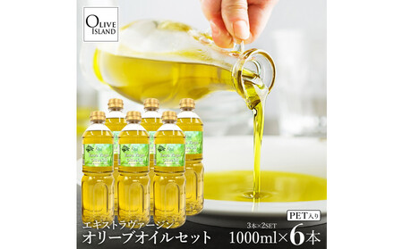 エキストラバージンオリーブオイル 1000ml×6本