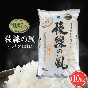 【信濃大町産】特別栽培米　稜線の風（ひとめぼれ） 10kg | ブランド 米 新米 長野 信州