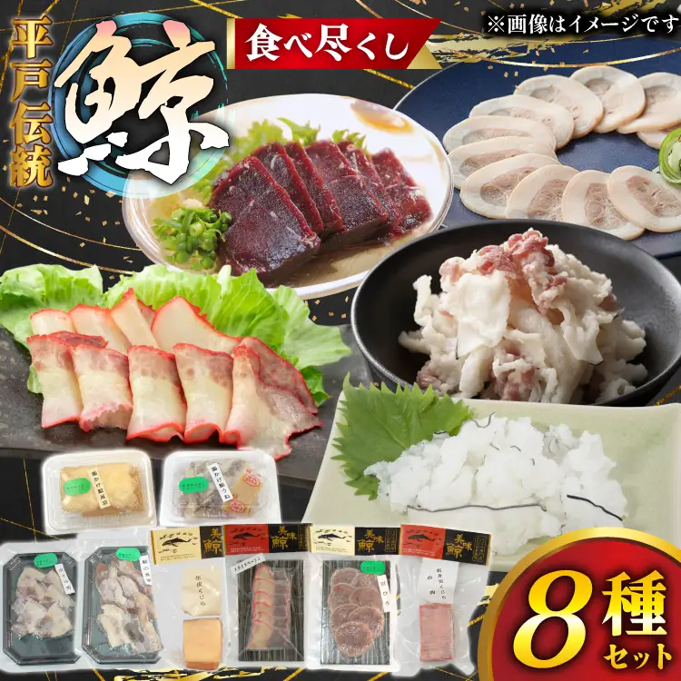 鯨肉 鯨食べつくし 8種 食べ比べセット [平戸口吉善商店 長崎県 平戸市 hr42bgy390058]