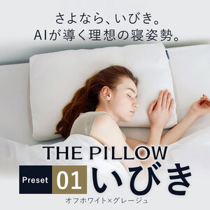 枕 いびきに悩む人向け枕 THE PILLOW Preset 01