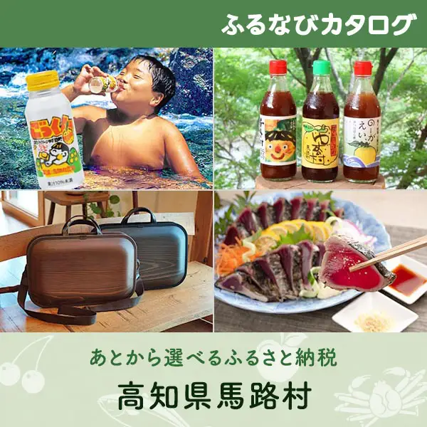 【有効期限なし！後からゆっくり特産品を選べる】高知県馬路村カタログポイント