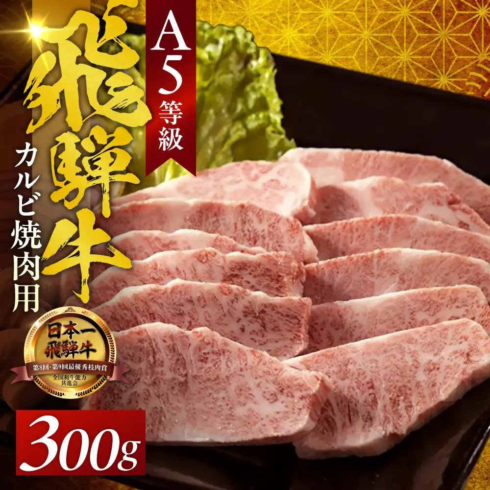 A5飛騨牛 カルビ 焼肉 300ｇ（2人前） 牛肉 | カルビ
