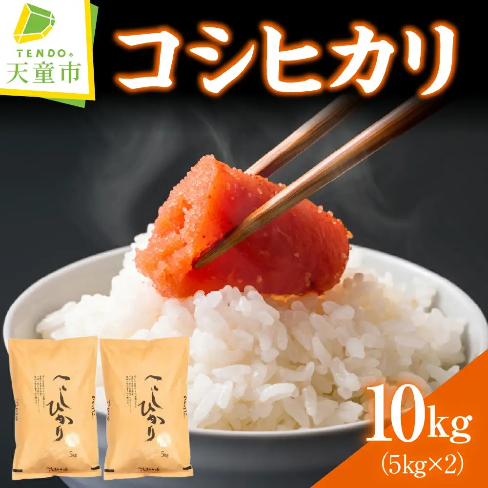 コシヒカリ 10kg [ 令和7年産 ] 米 精米 山形 08-30-039