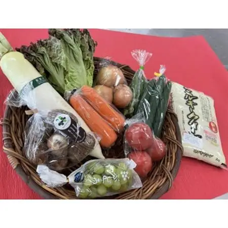 三重県いなべ市の農産物直売所「ふれあいの駅うりぼう」お米・旬の新鮮野菜・果物【配送不可地域：離島・北海道・沖縄県】【1201284】