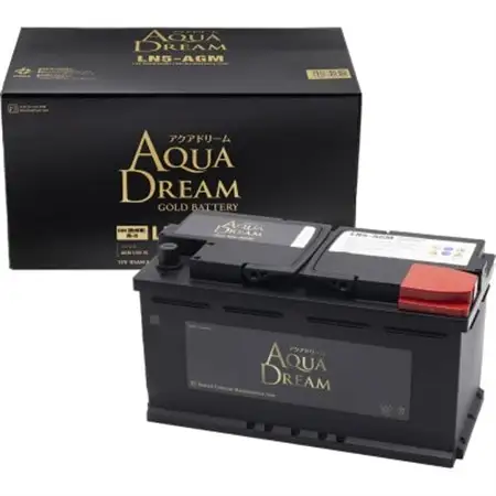AQUADREAM GOLD 自動車始動用バッテリー 欧州車用 LN5 AGM 1個【配送不可地域：沖縄県】【1608377】
