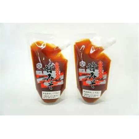 南三陸　高長醸造　甘みそパウチ2個セット(350g×2)【1614135】
