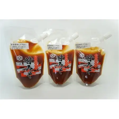 南三陸　高長醸造　甘みそパウチ3個セット(250g×3個)【1614136】