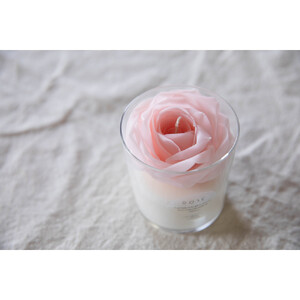 リアルなお花のキャンドル　『ROSE』(無香料)