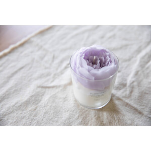 リアルなお花のキャンドル　『芍薬』(無香料)