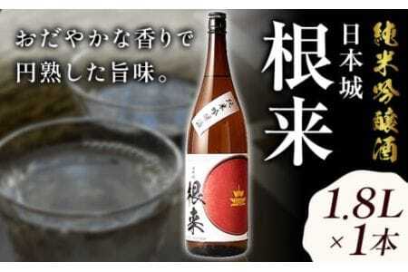 お酒 日本酒 日本城 根来 純米吟醸酒 1.8L