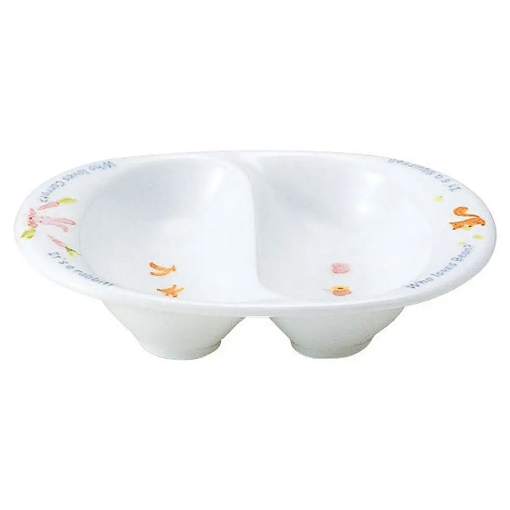 ナルミ みんなでたべよっ！ 離乳皿 14cm 40433-3322