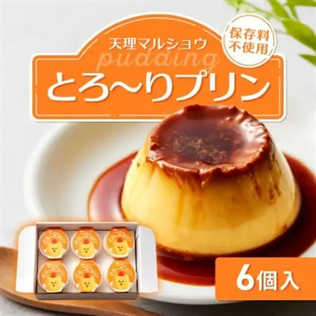 天理マルショウ とろ～りプリン　6個入【配送不可地域：離島】【1678705】
