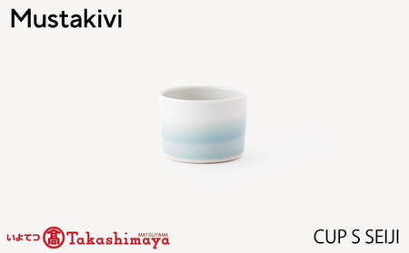 【Mustakivi】CUP S SEIJI｜ ムスタキビ Mustakivi むすたきび MUSTAKIVI Marimekko マリメッコ デザイナー 砥部焼 北欧 キッチン 食器 食器 湯呑 皿 ティーカップ 石本藤雄 フィンランド おしゃれ ギフト プレゼント 贈り物 テーブルウェア 数量限定 人気 おすすめ 愛媛県 松山市 送料無料【IYT069】