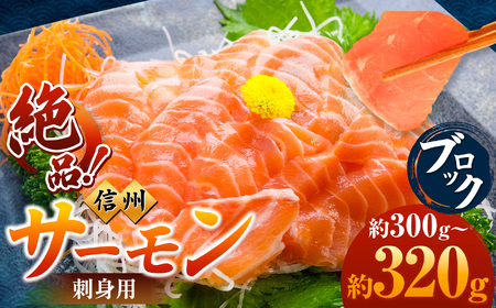 絶品！信州サーモン ブロック 約300g～320g | 長野県 天龍村