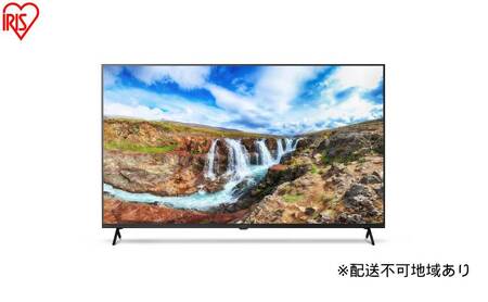 50V型 4Kスマート液晶テレビ LT-50UGX-F1 ブラック テレビ 液晶テレビ 50v 型 4K インターネット対応 スマートテレビ GoogleTV チューナー内蔵 動画配信サービス 音声検索 音声操作 Wチューナー 裏番組録画 tv 50 アイリスオーヤマ