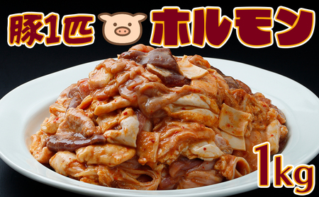 生産者イチオシの逸品！豚一匹ホルモン1kgセット｜希少部位10種以上ミックス・新鮮直送