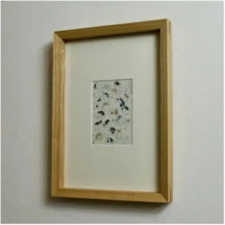 Wood Frame ホワイトアッシュ　A4サイズ 計1セット【1680587】