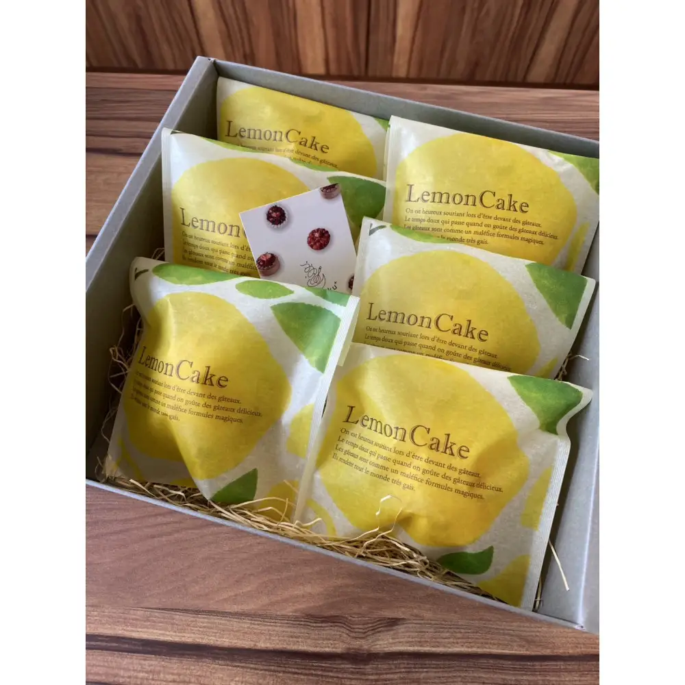 昔ながらのふわふわレモンケーキ【Cafe fuku＋】（着日指定必須）