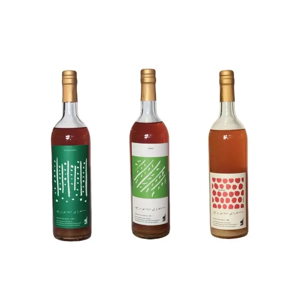 世田谷リキュール製造所 和漢クラフトジン「山椒・柳」＆和漢クラフトリキュール「棗酒」計3本セット [各720ml] 酒 アルコール クラフト ジン リキュール 飲料 誕生日 記念日 世田谷_0105-003-se7