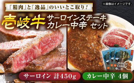 壱岐牛サーロインステーキ＆壱岐牛カレー中辛セット《壱岐市》【壱岐フードファクトリー】[JDW049]