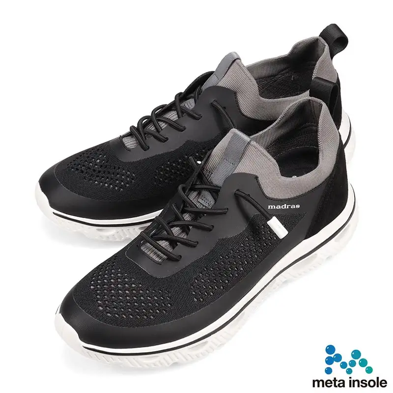 madras(マドラス) 紳士靴 meta insole搭載 M593AMT (ブラックダークグレー、L(26.0～26.5cm))_0049-042-T07-1-3
