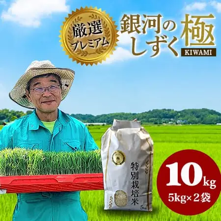 【数量限定】【厳選プレミアム極】白米 銀河のしずく米 10kg 【2320】