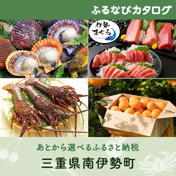 【有効期限なし！後からゆっくり特産品を選べる】三重県南伊勢町カタログポイント