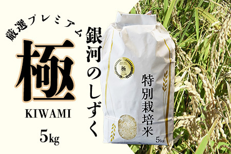 【令和7年産】【厳選プレミアム極】白米 銀河のしずく米 5kg　【2228】
