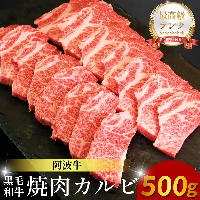 焼肉 カルビ 500g 阿波牛 焼肉