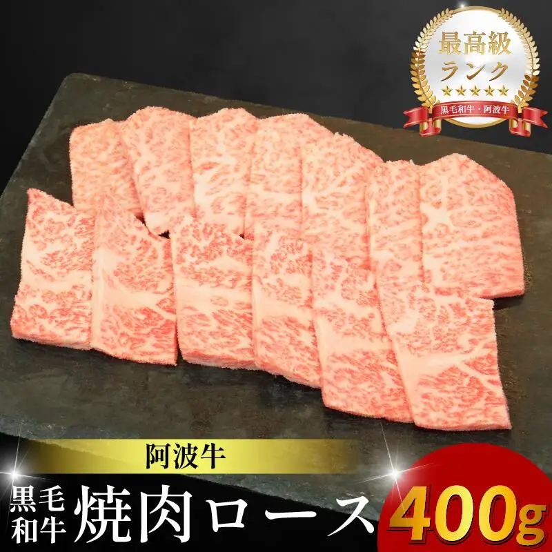 焼肉 ロース 400g 阿波牛 焼肉