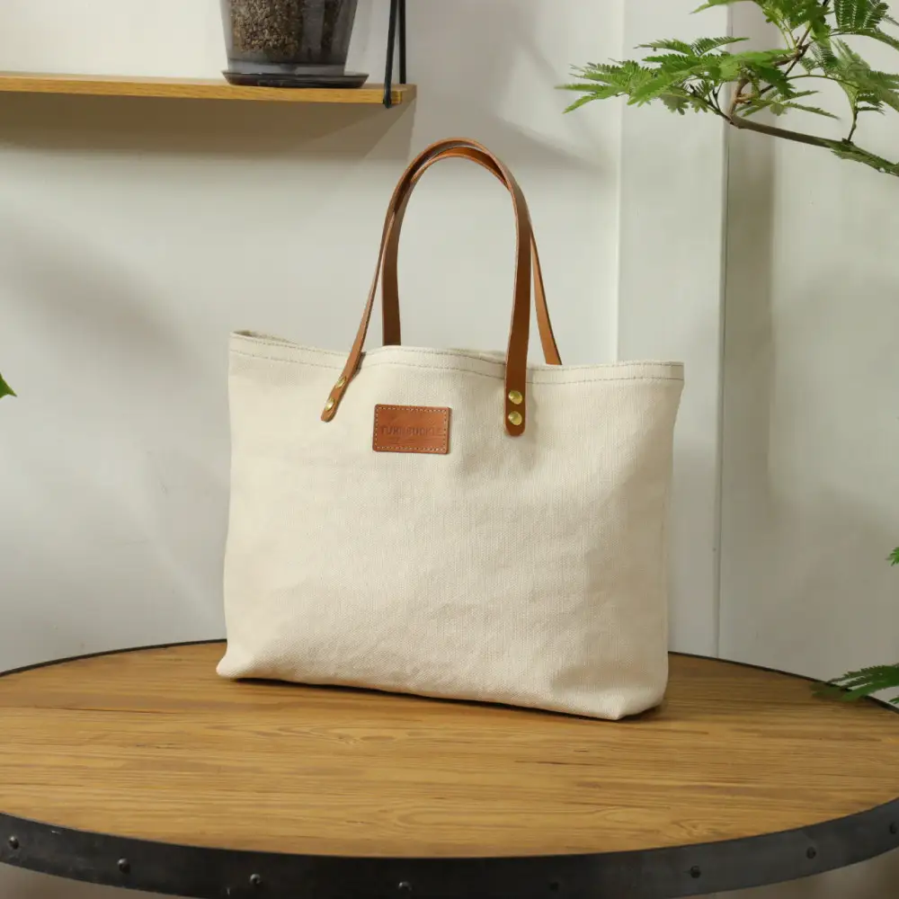 帆布トートバッグ【キナリ】