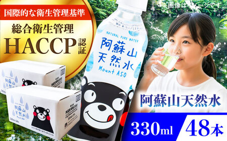 阿蘇山天然 水 330ml 計48本(24本×2ケース) BHDG004 330ml