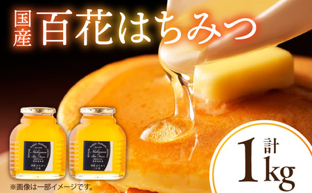 国産百花はちみつ500g×2本 はちみつ 蜂蜜 国産 百花はちみつ 西澤養蜂場