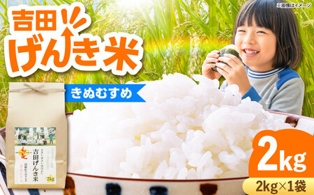 吉田げんき米きぬむすめ 2kg [AIDB128]