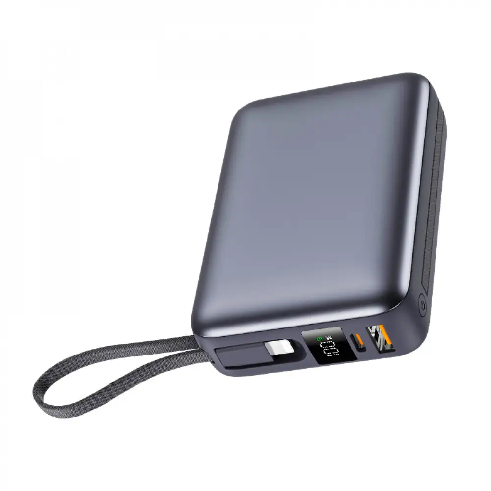 【2025年最新作】 モバイルバッテリー 26800mAh/99.16Wh＜グレー＞大容量 USB-A出力 Type-C出力/入力 ケーブル不要 4台同時充電 PD 3.0 22.5W急速充電 QC3.0高速 iPhone16充電 多機種対応 安定出力 持ち運び便利 出張 旅行 地震 災害 緊急用 防災グッズ PSE認証済み 日本語取扱説明書 