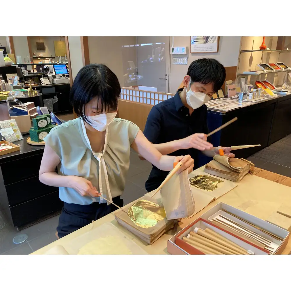 箔づくり体験　スタンダードプラン