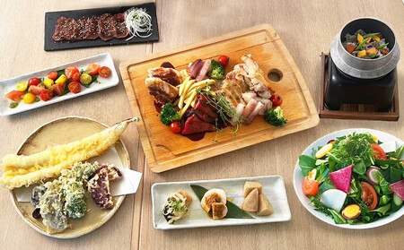 TSUBAKI食堂　横浜コース Rich　ペアお食事券（2名様） AAB0005