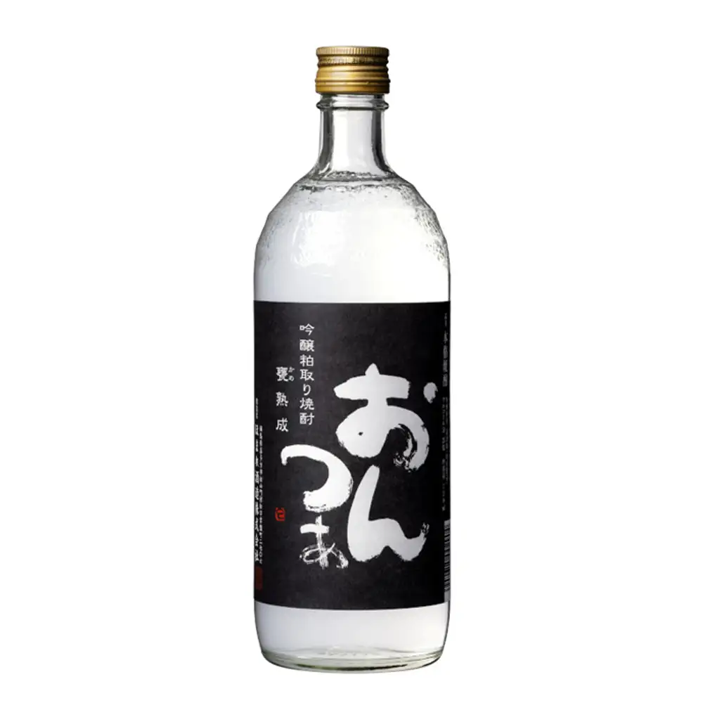 吟醸粕取焼酎 おんつぁ 黒ラベル 720ml　ギフト　お土産　會津ほまれ　会津　喜多方【07208-0762】